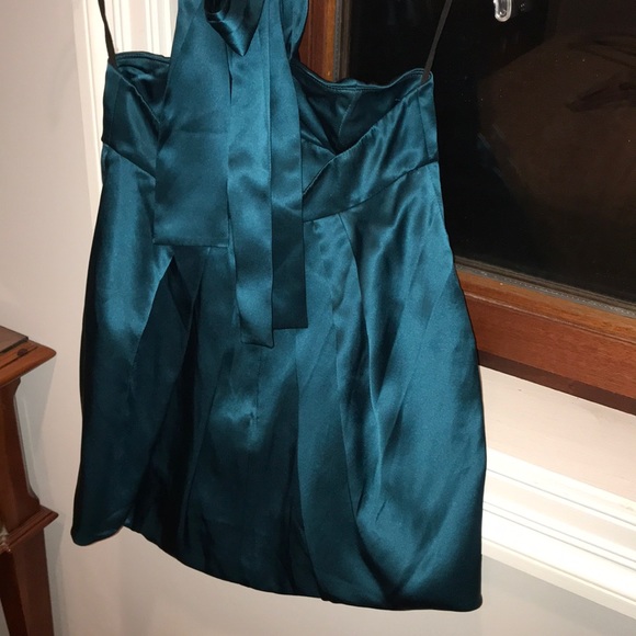 Mara Hoffman Silk dark green halter top blouse - Picture 4 of 6